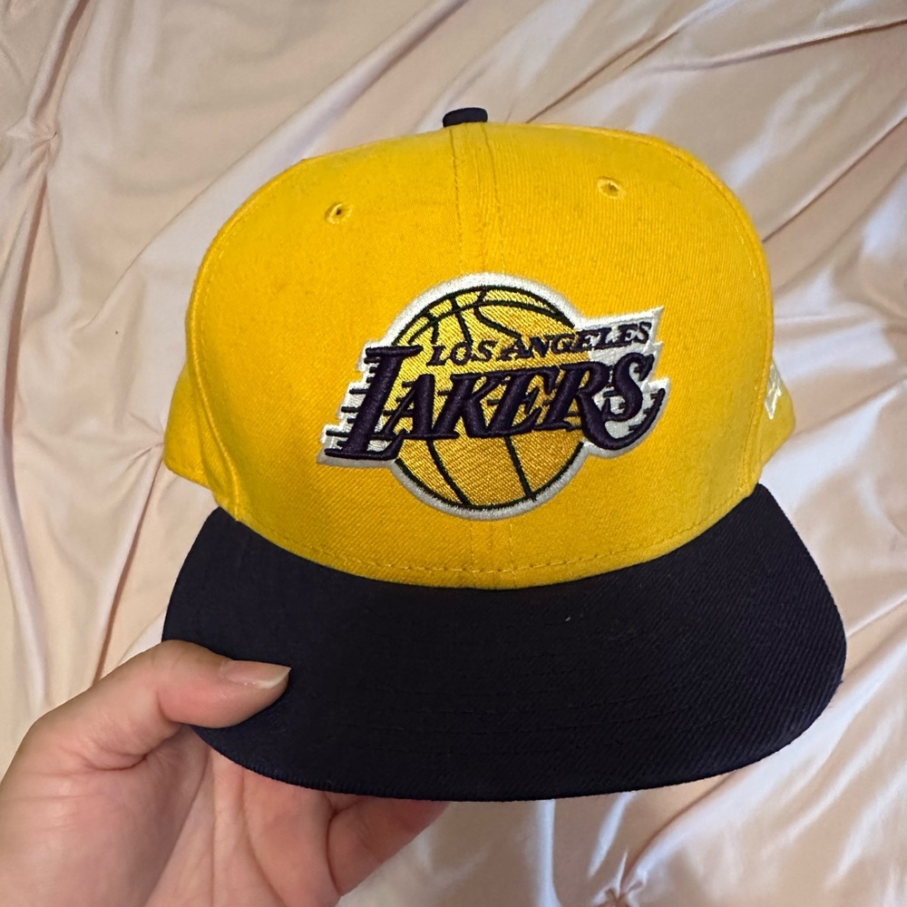 New Era Kids Lakers Cap - Yellow and Black